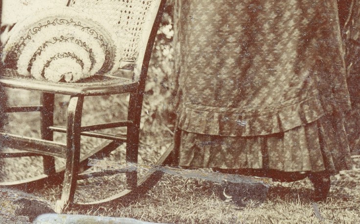 Woman with binoculars 2b