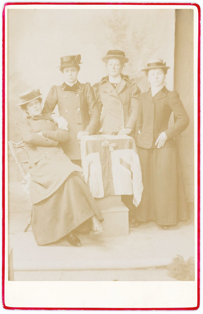 Four young women on a mission (UK) 2d