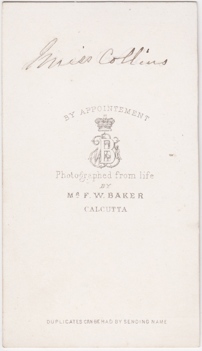 Miss Collins (maybe) in Calcutta 5