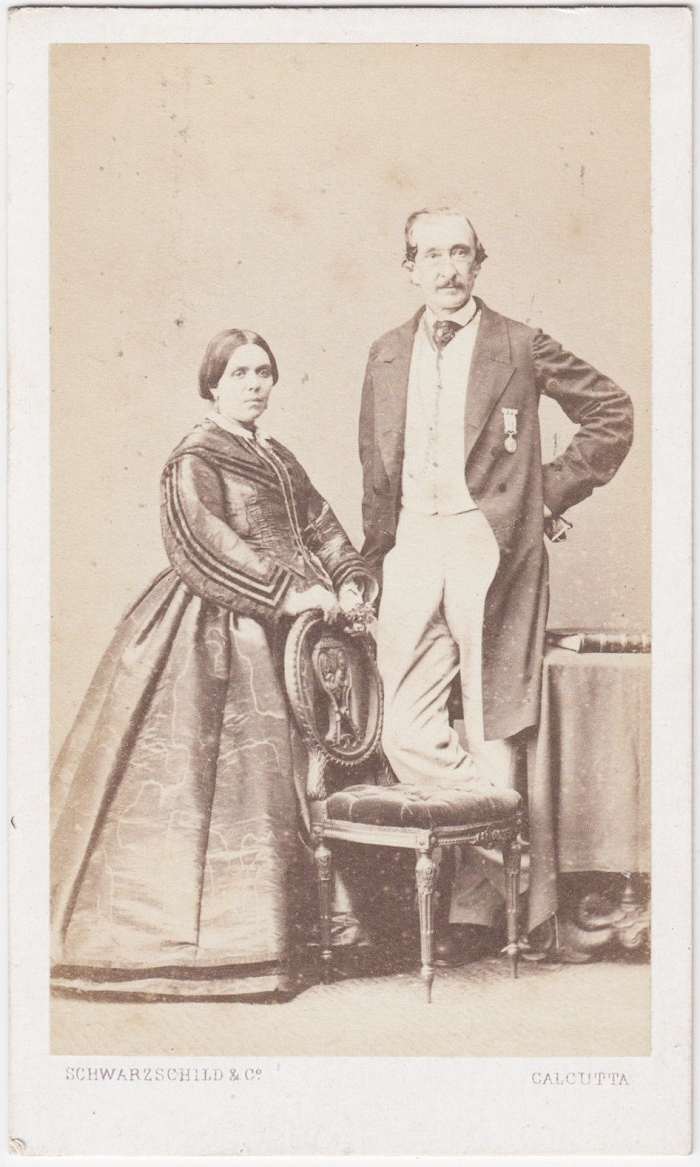 Miss Collins or relatives (maybe) in Calcutta 1b