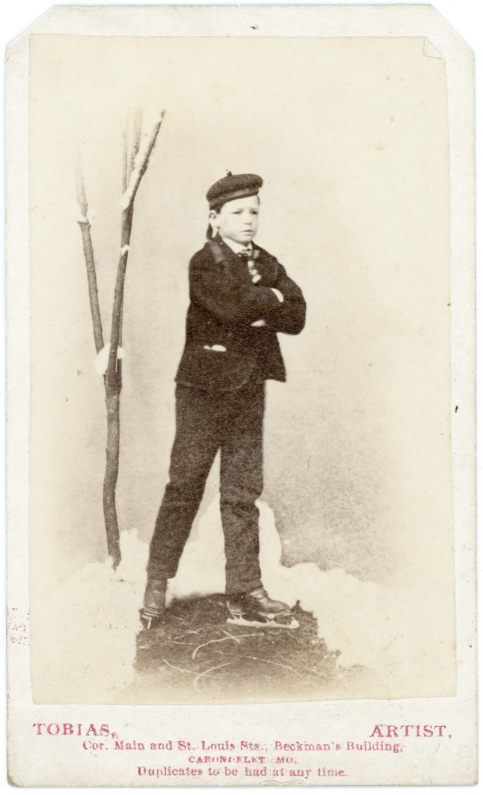 Boy on ice skates in St. Louis by Tobias 2