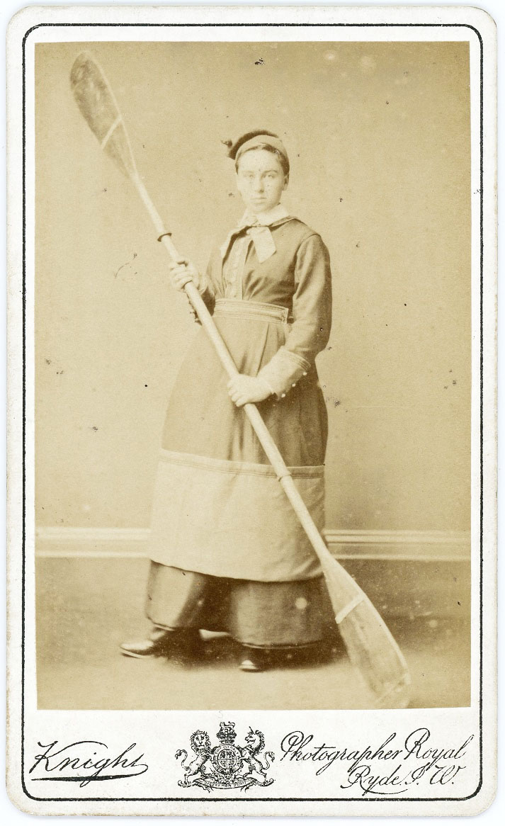 Girl with paddle by Charles Knight 2