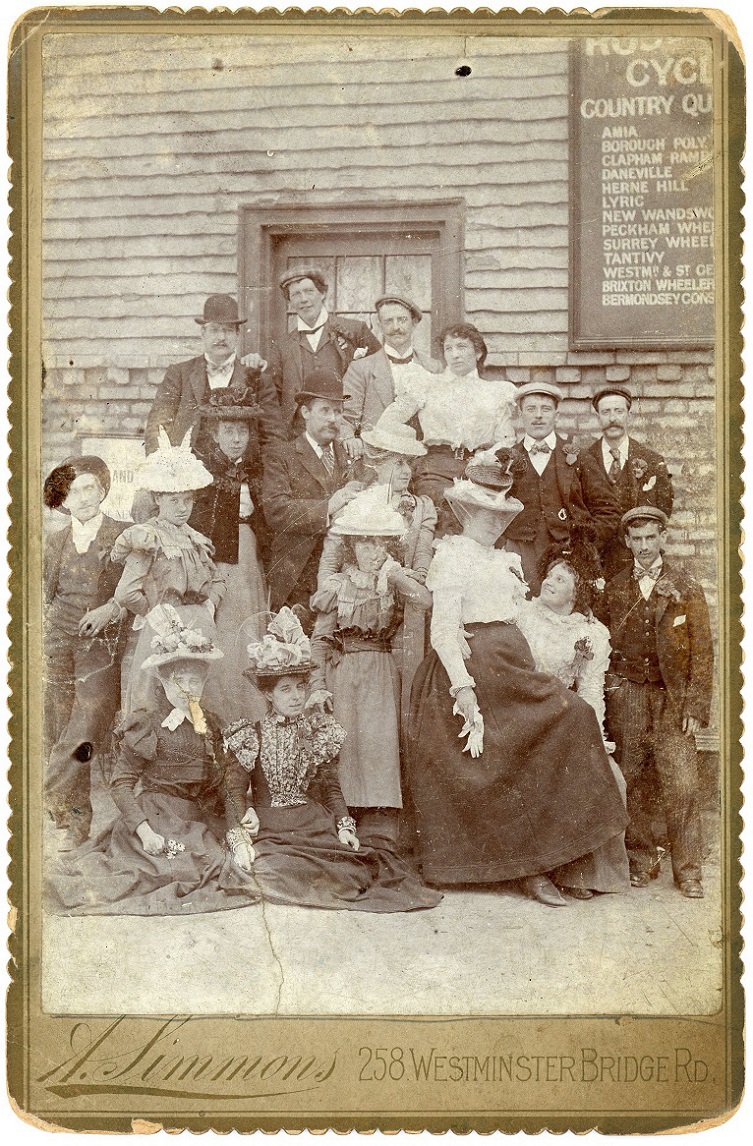 Cycling club rally in London 5